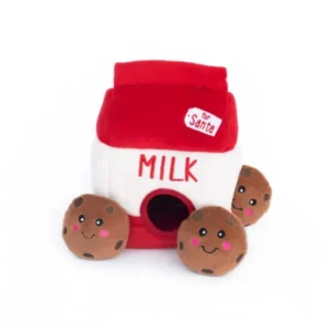Peluche Zippypaws Holiday Burrow - Brique lait