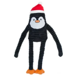 Peluche Zippypaws Holiday Crinkle - Pingouin